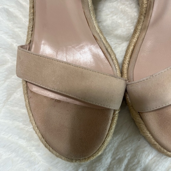 Stuart Weitzman Teddi Espadrille Wedge Sandals – Size 8.5 – EUC - Picture 5 of 13